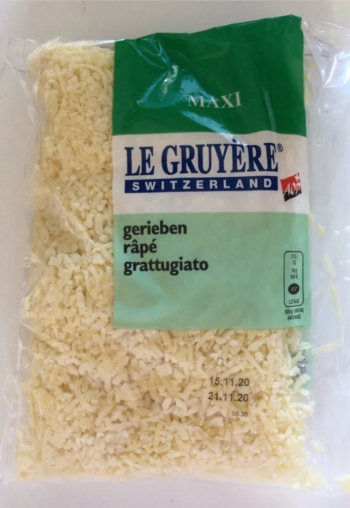 Gruyère râpé