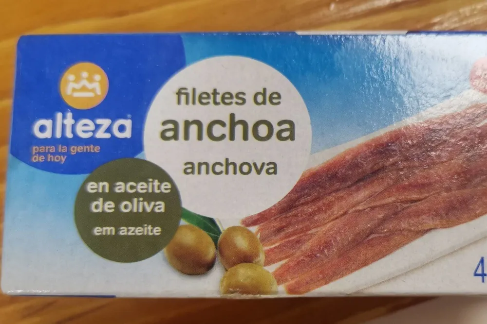 Filetes de anchoa