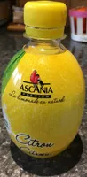 Boisson pétillante au jus de fruits - citron