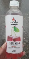 Limonade a base d'eau de montagne cerise
