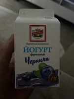 Йогурт фруктовый с черникой