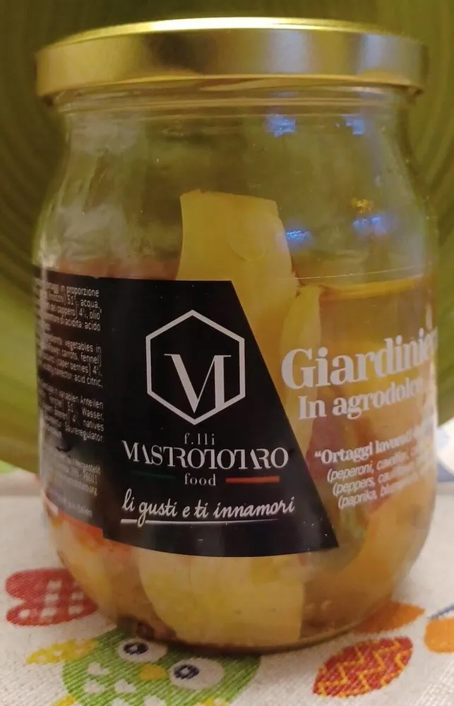 Giardiniera in agrodolce