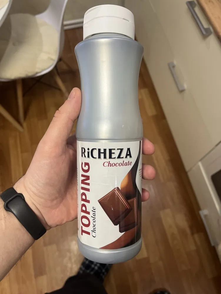 Topping chocolate