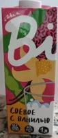 Leche de soja con vainilla bite
