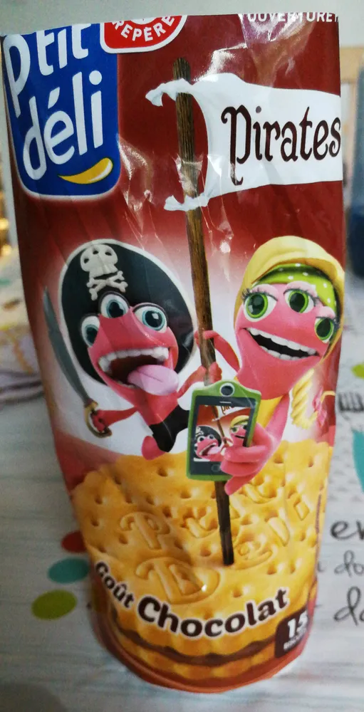 P'tit déli Pirates goût Chocolat