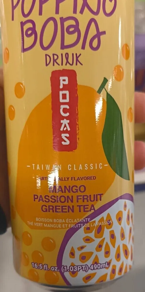 Popping boba drink pocas