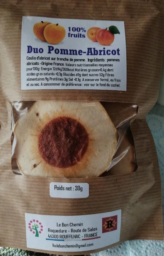 Duo pomme-abricot