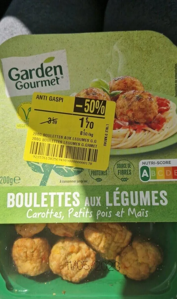 Boulette aux légumes