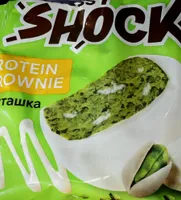 Fitness shock protein white brownie pistachio
