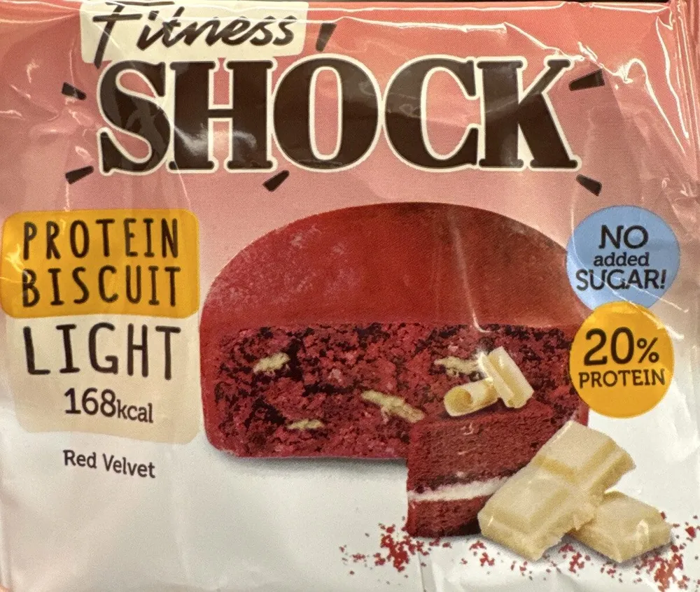 Protein Biscuit, Light, Red Velvet