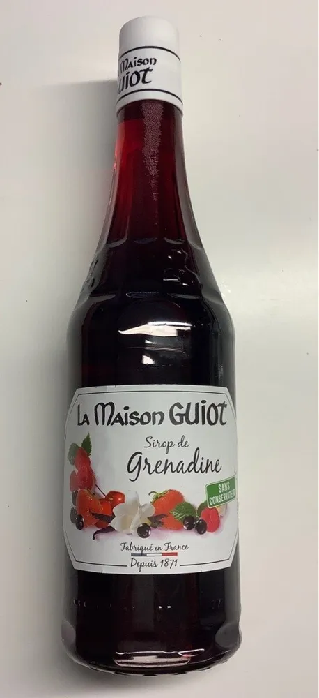 Sirop de grenadine