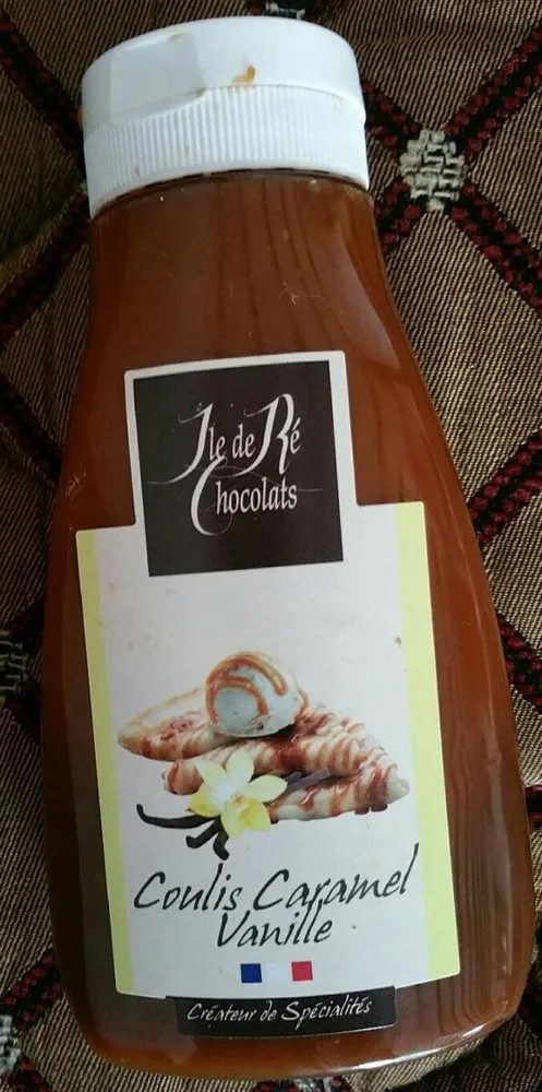 Coulis caramel vanille