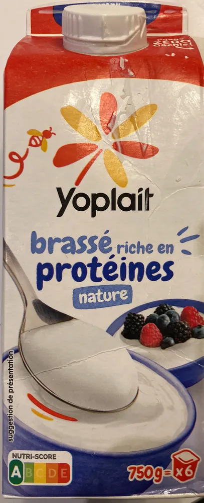 Brassé riche en protéines nature