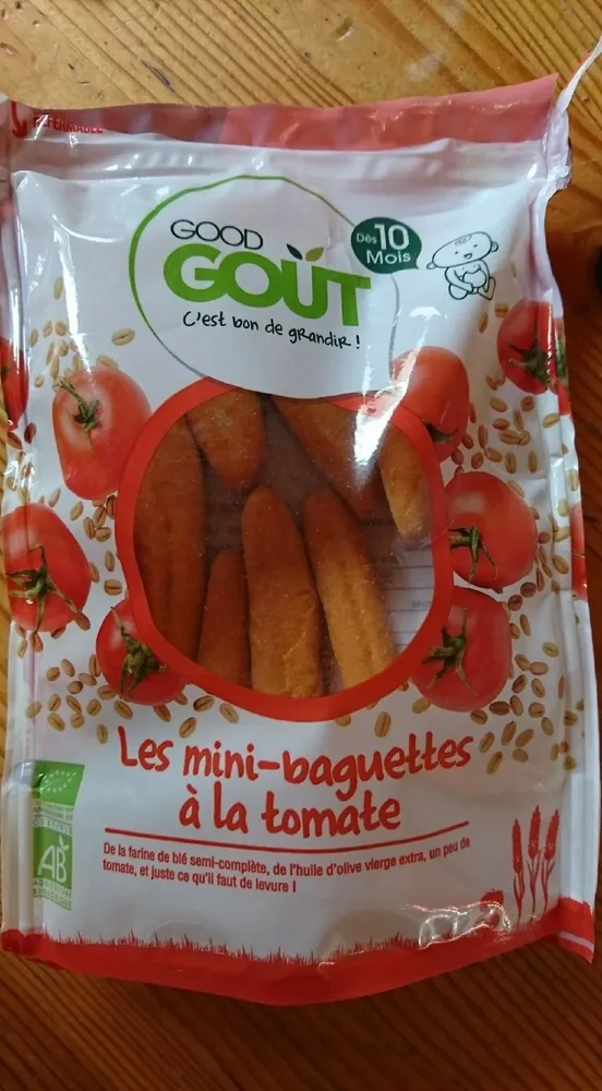 Mini baguettes à la tomate