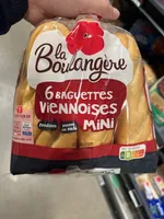 6 Baguettes viennoises mini