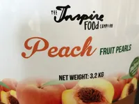 Peach fruit pearls