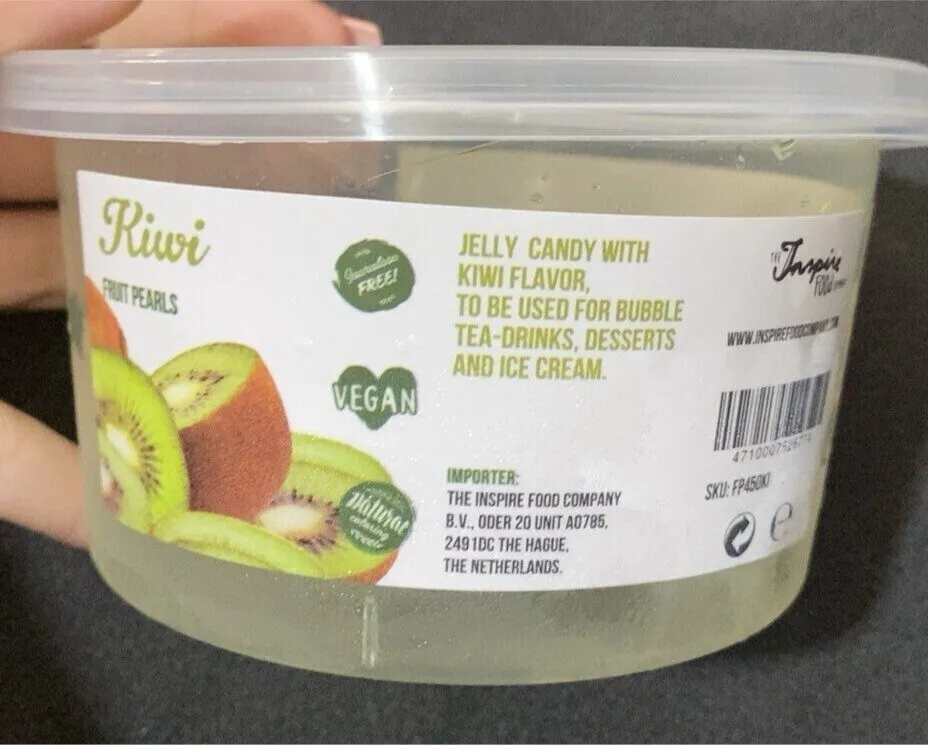 Fruit pearls kiwi