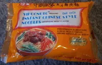 Nouilles chinoises instantanées goût boeuf