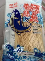 Pollock fish snack