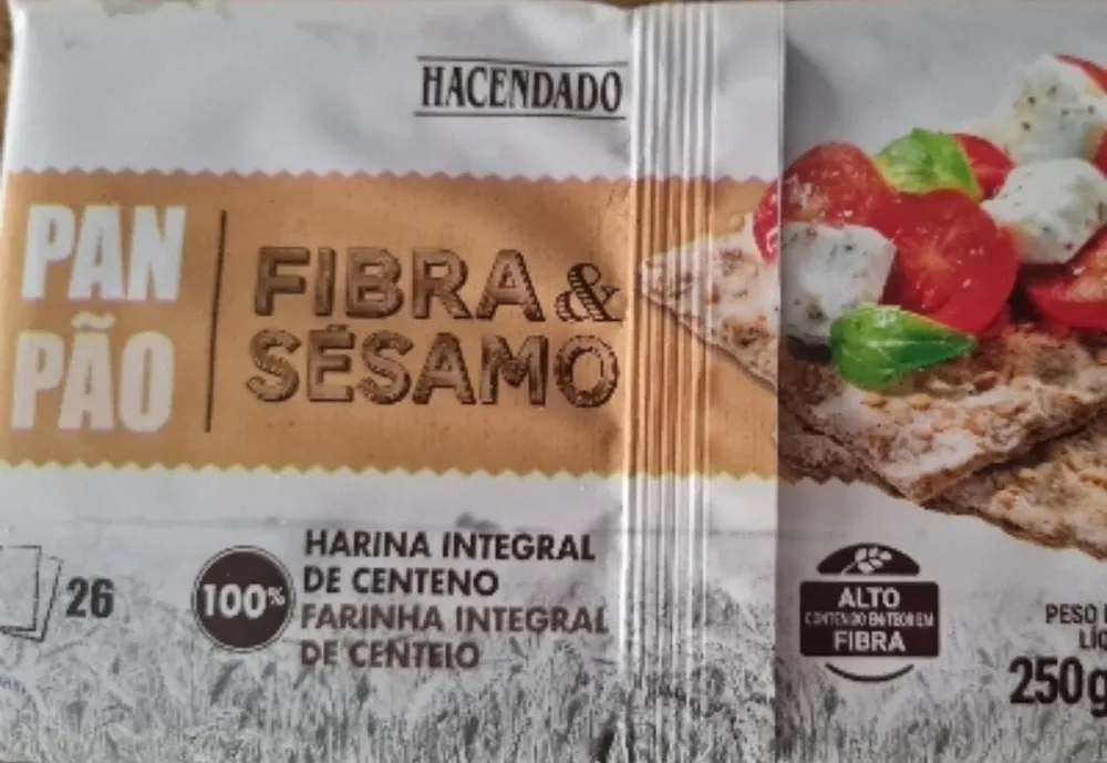 Pan de Fibra y Sésamo
