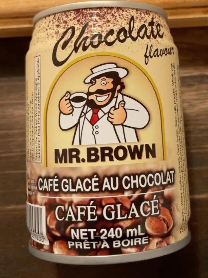Mr brown cafe glace au chocolat