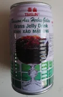 Boisson aux herbes gelées