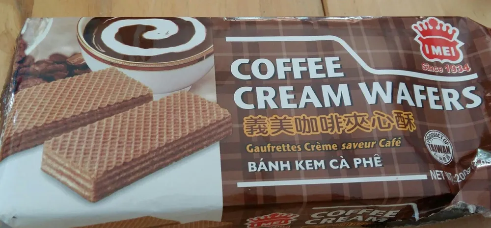 Coffee  cream wafers