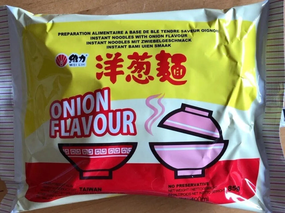 Préparation alimentaire à base de blé tendre saveur oignon
