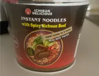 Instant Noodles with Spicy Sichuan Beef