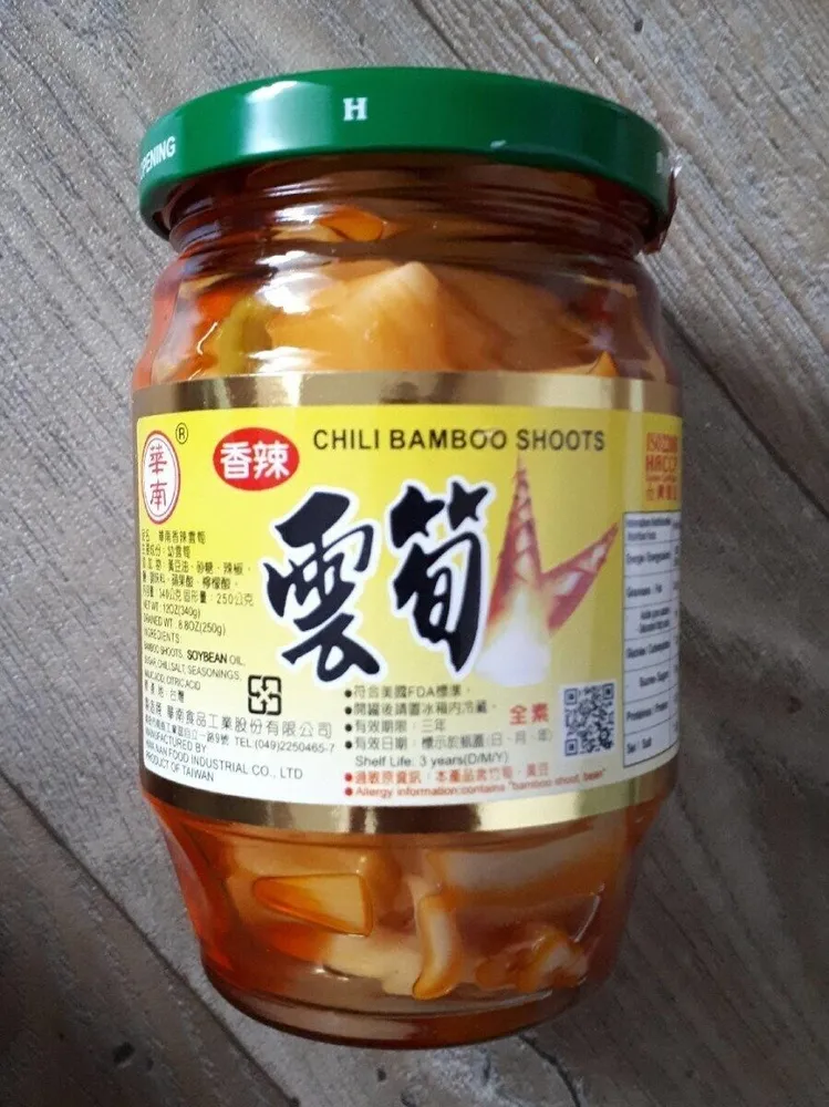 Pousse de bambou pimenté