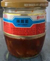 Navets pimentés
