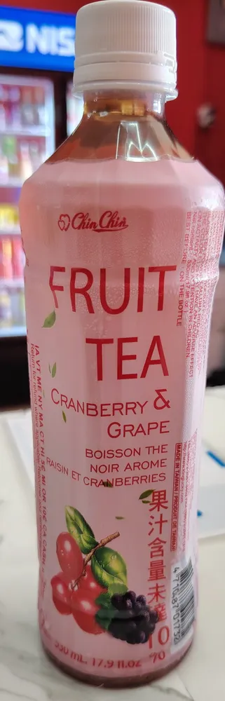 Fruit tea cranberry & grappe