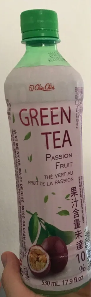 Chin Chin Green Tea With Passionfruit,17 Oz (24-count)