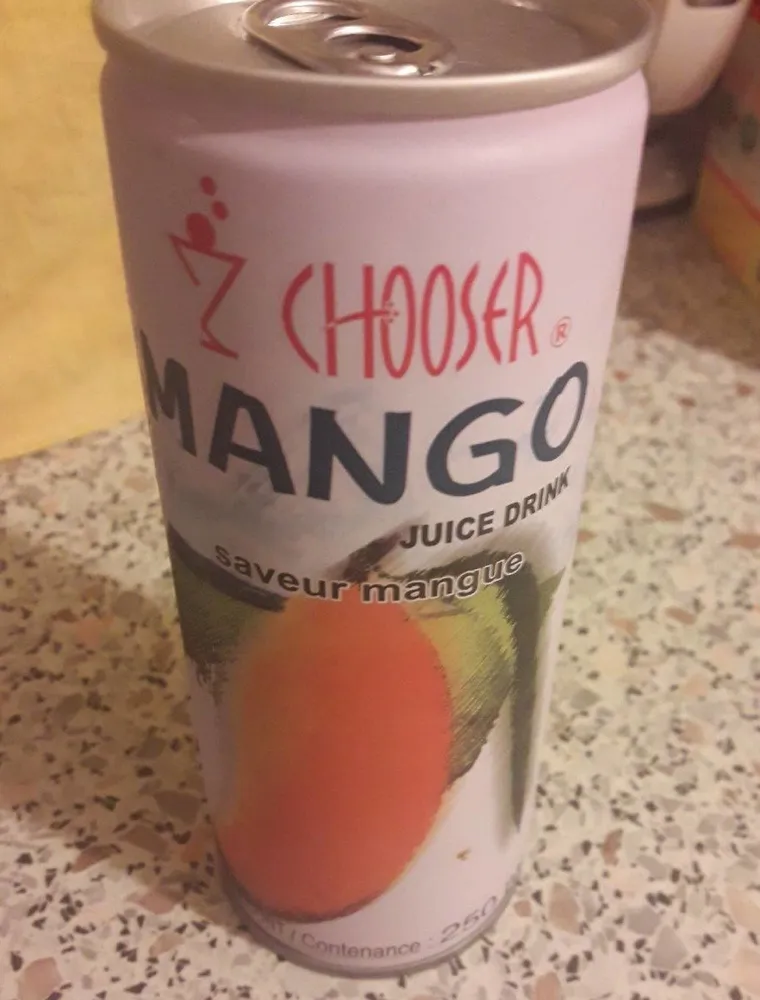 Mango juice drink