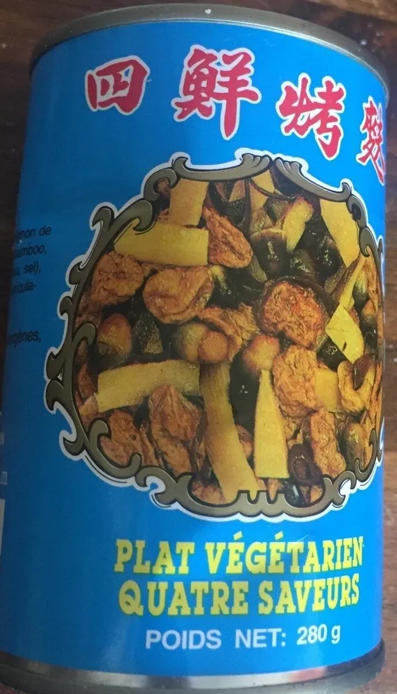 Plat Végétarien 4 Saveurs 280G