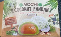 Mochi coconut pandan