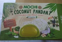 Mochi coconut pandan