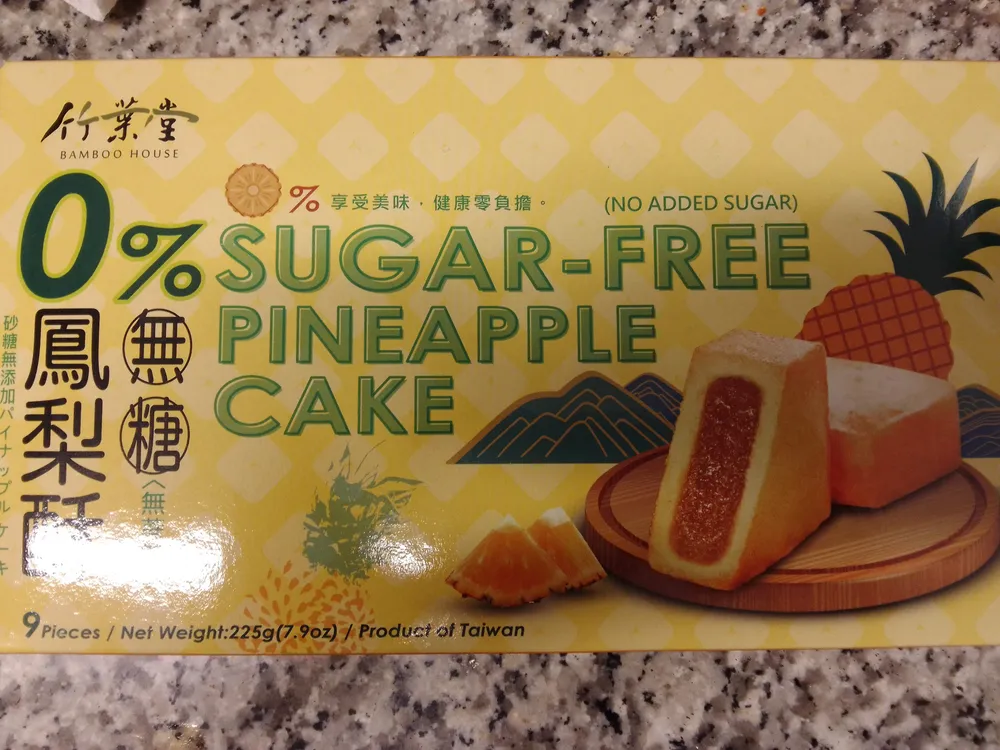 Sugar-Free Pineapple Cake