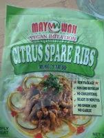 Vegan Citrus Spare Ribs