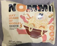 Silky sesame oat noodles