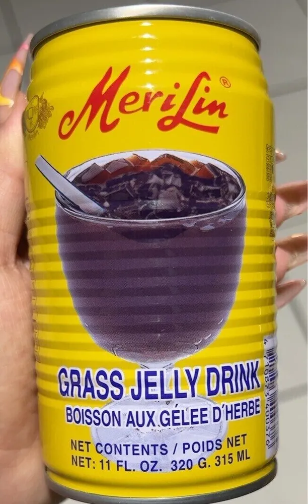 Grass jelly drink