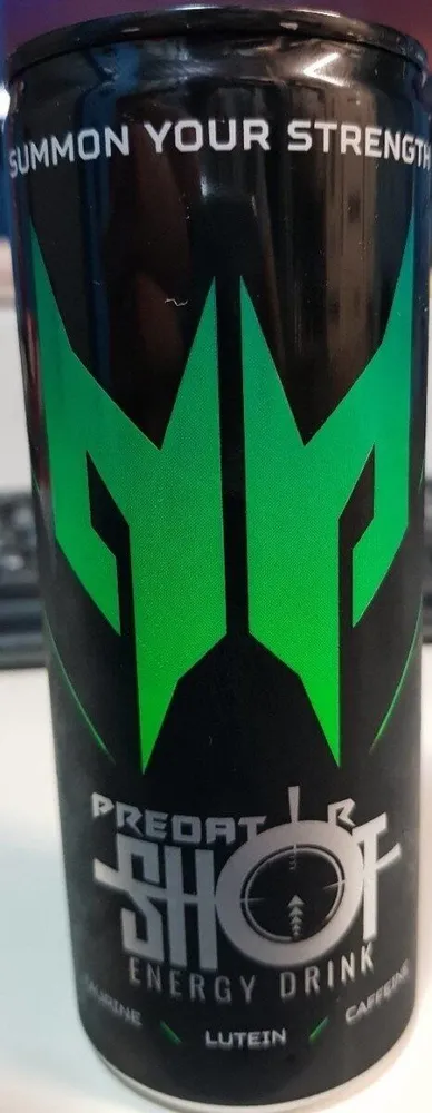 Predator shot energy drink