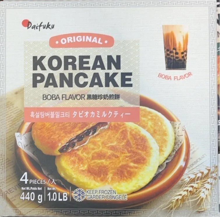 Korean Pancake Boba Flavor