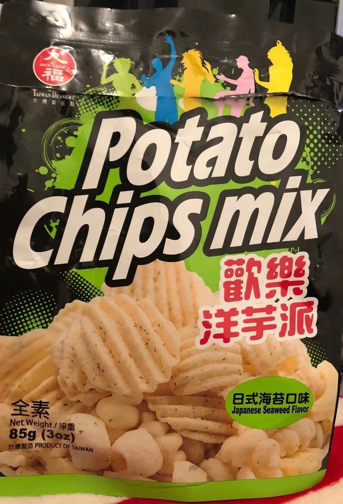 Potato chips mix