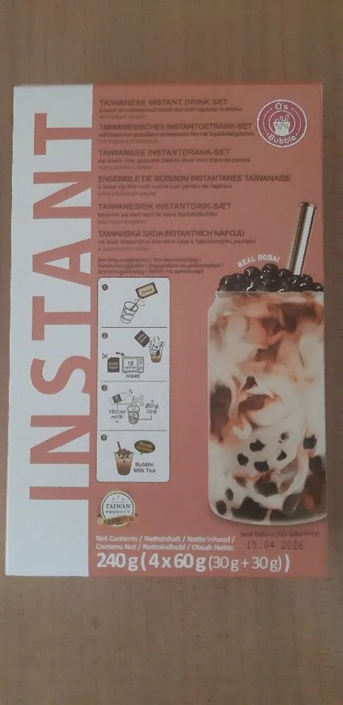 Instant marbling boba kit
