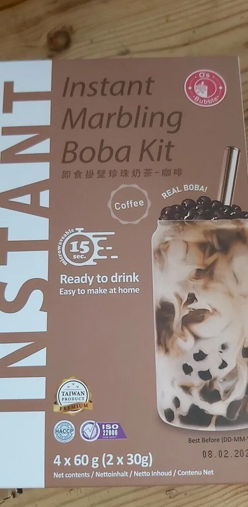 Insta.t marbling Boba kit Coffee