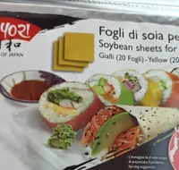Fogli di soia per sushi