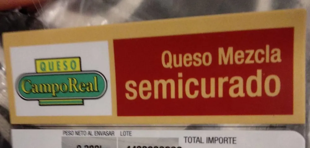 Queso mezcla semicurado