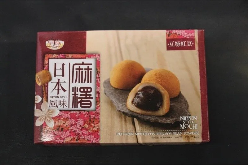 Japanese Style Mochi Azuki Et Soy Powder 210G 6 Servings