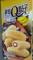 Taiwan Dessert Mochi Roll Banana Milk (5 Pieces)